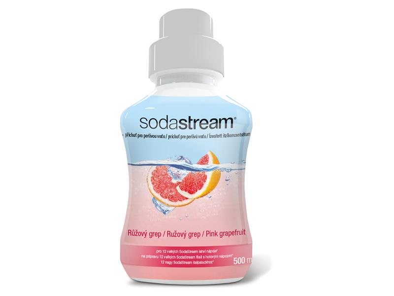 Sirup SodaStream 500ml Růžový grep