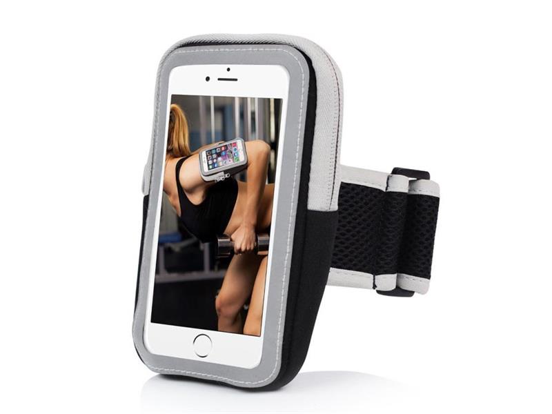 Pouzdro na mobil 6.0" FOREVER ZIPPER BLACK