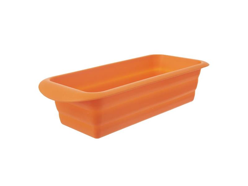 Forma na pečení chleba ORION 29x12 cm silikon oranžová