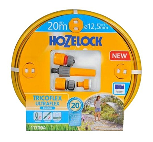 Hadice zahradní HOZELOCK Ultraflex Hose Starter Set 20m/12.5mm 117004