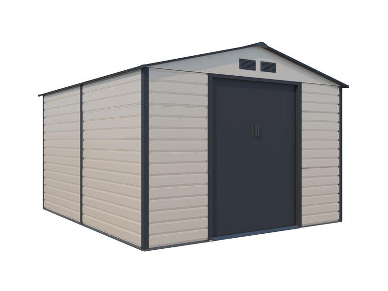 Zahradní domek G21 GAH 884 277 x 319 cm Beige/Grey