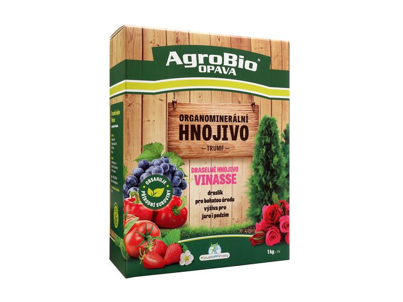Hnojivo organominerální AgroBio Trumf Vinasse pro plod a květ 1kg