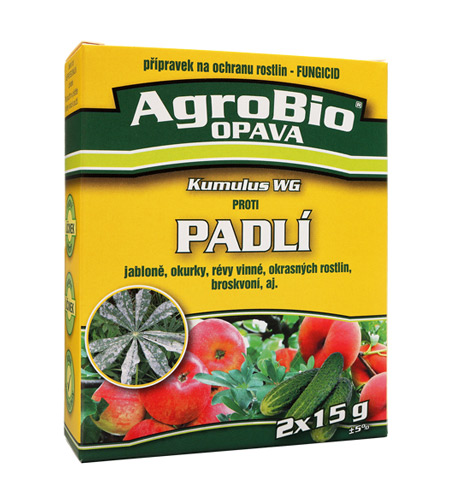 Přípravek proti padlí AgroBIo Kumulus WG 2x15g