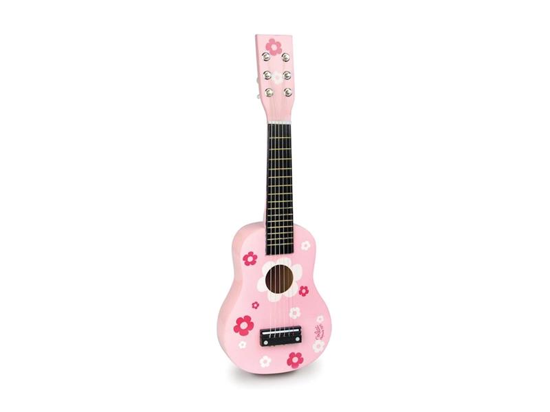Dětská kytara VILAC Pink dřevěná