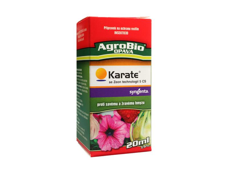 Přípravek proti hmyzu AgroBio Karate se Zeon technologií 5 CS 20 ml