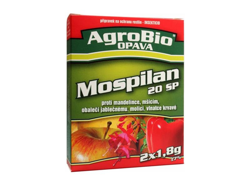 Přípravek proti mšicím a molicím AgroBio Mospilan 20 SP 2x1.8g