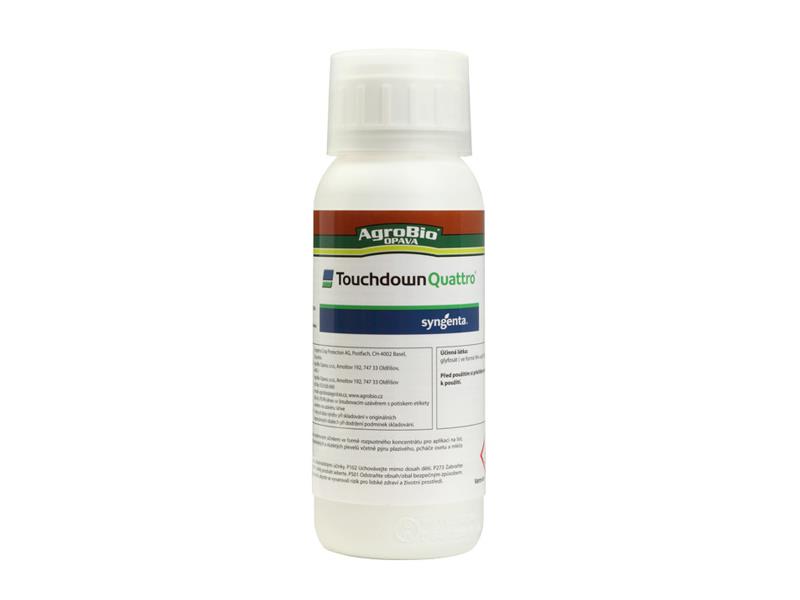 Přípravek proti jednoletým a víceletým plevelům AgroBio Touchdown Quattro 500 ml