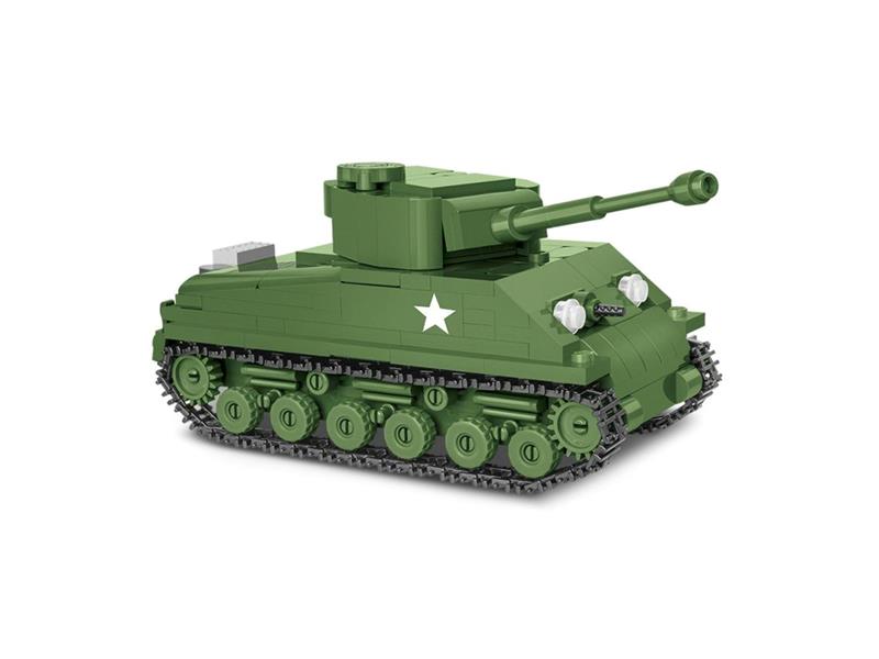 Stavebnice COBI 2705 II WW Sherman M4A3E8 Easy Eight