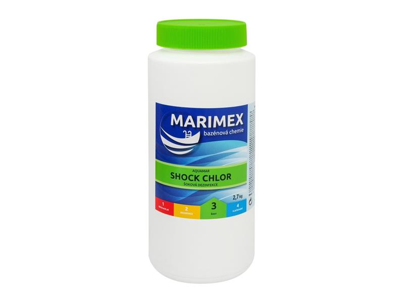 Chlorová dezinfekce vody MARIMEX Chlor Šok 2.7kg 11301307