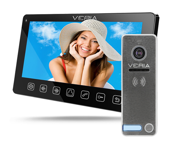 Videotelefon VERIA 7070C černý + VERIA 230
