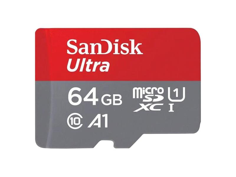 Karta paměťová SANDISK 186504 micro SDXC 64GB s adaptérem
