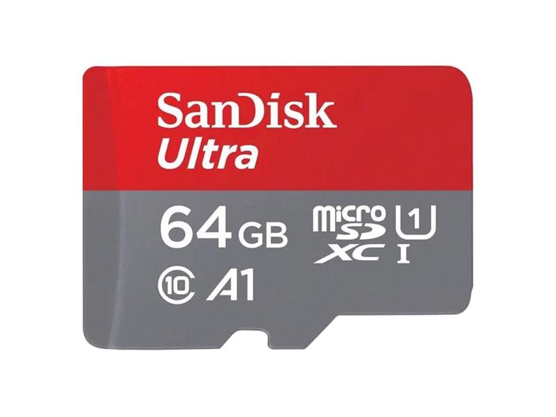 Karta paměťová SANDISK 186504 micro SDXC 64GB s adaptérem