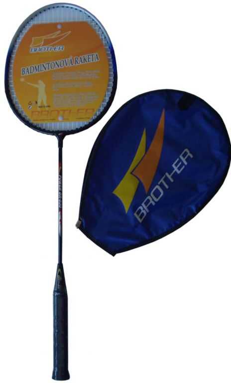 Brother 5008 Badmintonová pálka (reketa) s pouzdrem odlehčená ocel Brother