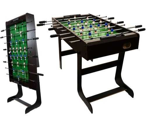 Tuin Belfast 9413 Stolní fotbálek rozkládací 121 x 101 x 79 cm - tmavé dřevo GamesPlanet®