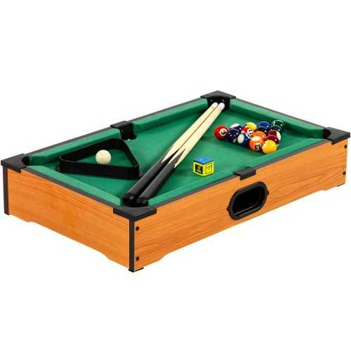 Tuin 11759 Mini kulečník pool s příslušenstvím 51 x 31 x 10 cm - světlý GamesPlanet®