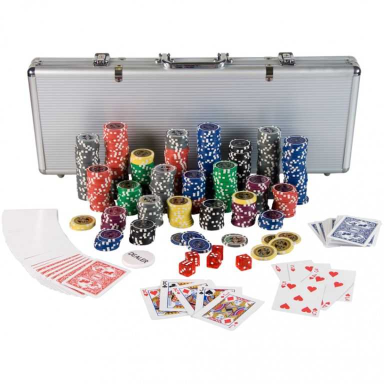 Tuin Ultimate 1212 Poker Set - 500 laserových žetonů GamesPlanet®
