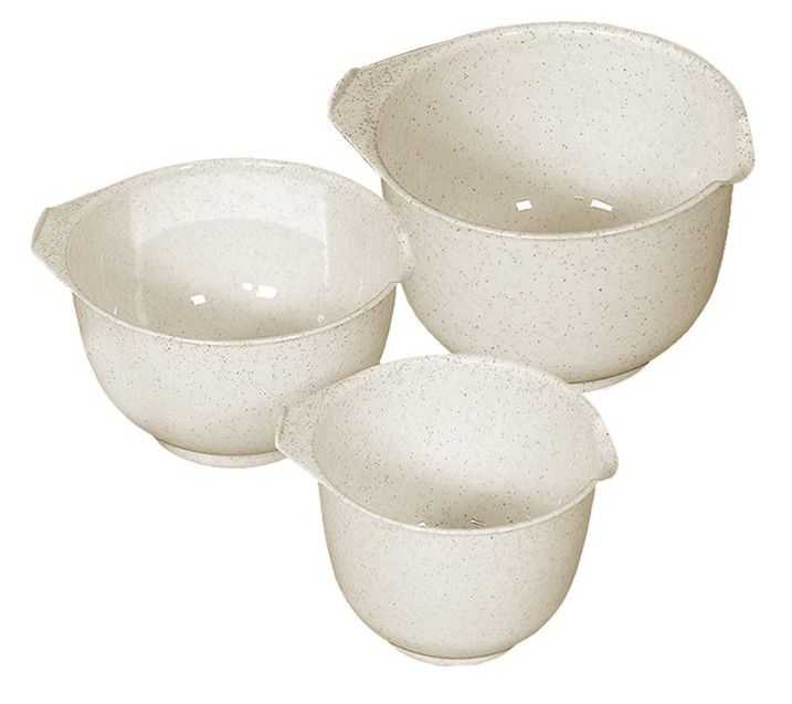 CURVER 32961 Set misek s nálevkou MIXING - vintage CURVER