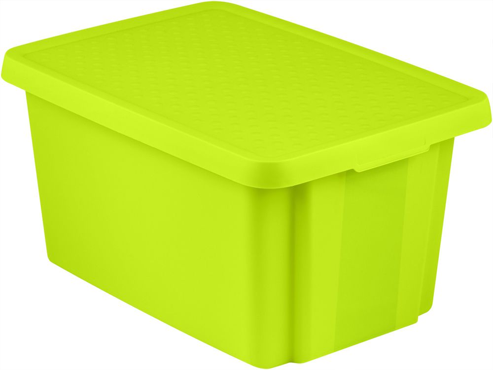 CURVER Úložný box s víkem 45L - zelený R41148 CURVER