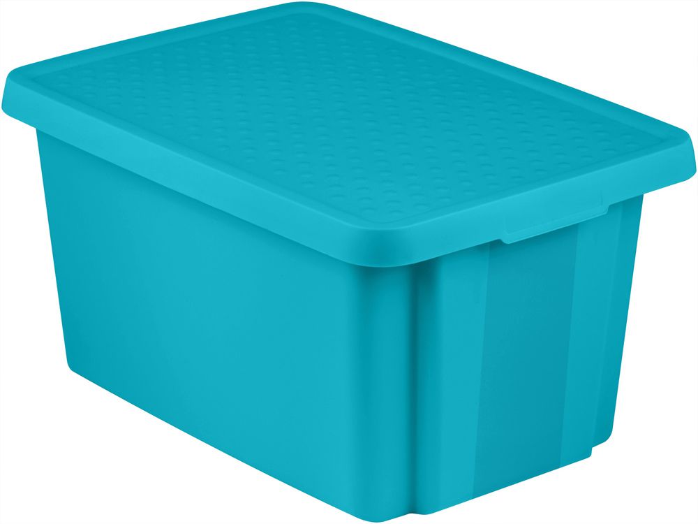 CURVER Úložný box s víkem 45L - modrý R41149 CURVER