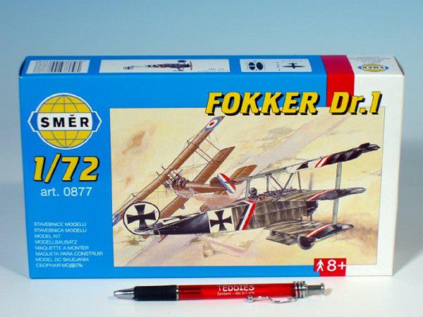 Směr 877 Fokker DR.1 1:72 Teddies