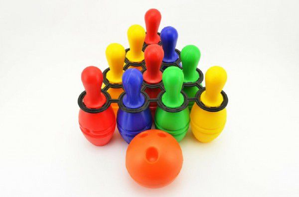 Alltoys Bowling plast 21cm Teddies