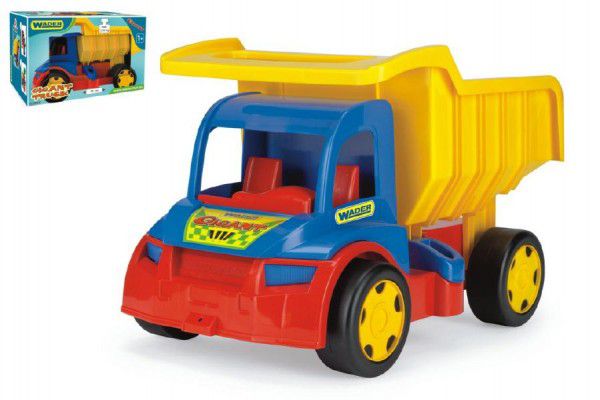 Wader Auto Gigant Truck sklápěč plast 55 cm Teddies