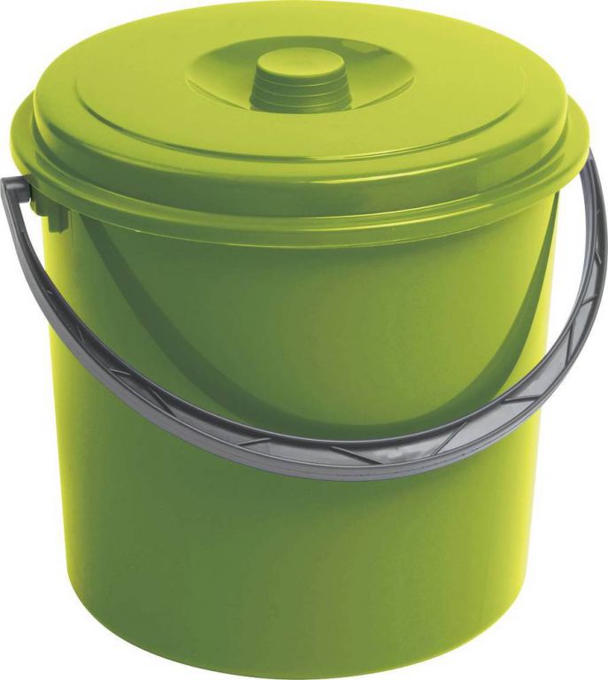 Curver kbelík s víkem zelený 16 l 03208-114 CURVER