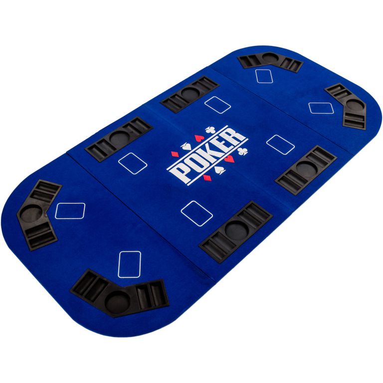 Garthen M57302 Skládací pokerová podložka - modrá GamesPlanet®