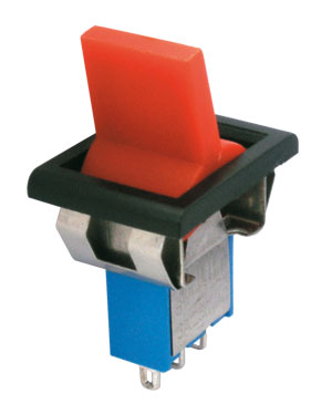 Přepínač páčkový 2pol./3pin ON-ON plastic/II 12V