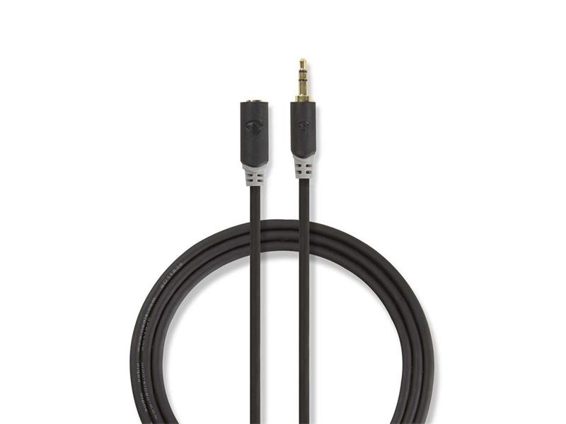 Kabel NEDIS JACK 3.5 konektor/JACK 3.5 zdířka 2m