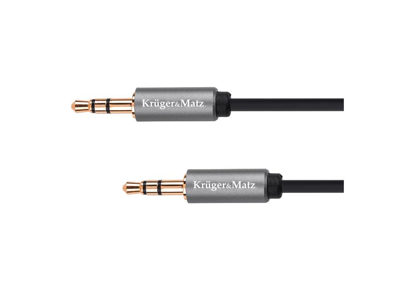 Kabel KRUGER & MATZ JACK 3.5 konektor/JACK 3.5 konektor 1