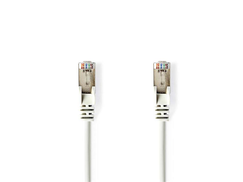 Kabel UTP 1x RJ45 - 1x RJ45 Cat5e 10m WHITE VALUELINE CCGP85100WT100