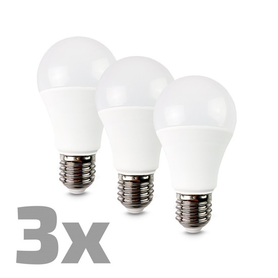 Žárovka LED E27 10W A60 bílá teplá ECOLUX SOLIGHT WZ529-3