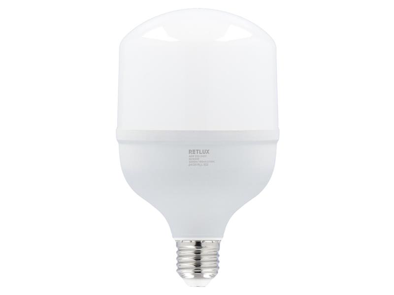 Žárovka LED E27 40W T120 bílá teplá RETLUX RLL 322