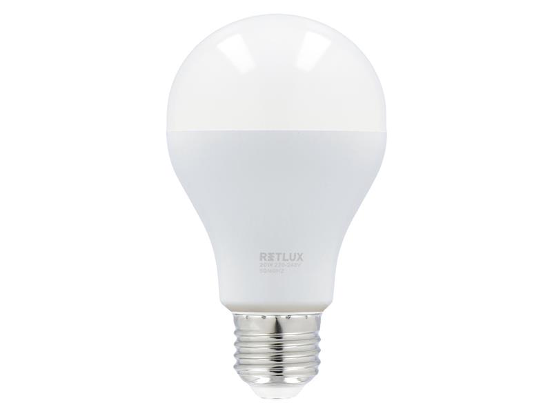 Žárovka LED E27 20W A67 bílá studená RETLUX RLL 324