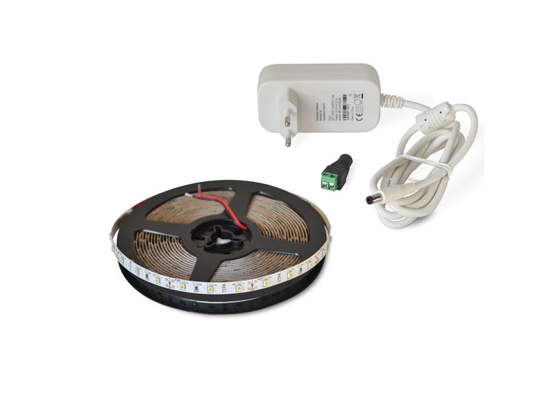 LED pásek sada 5m 12V 3528 60LED/m IP65 4