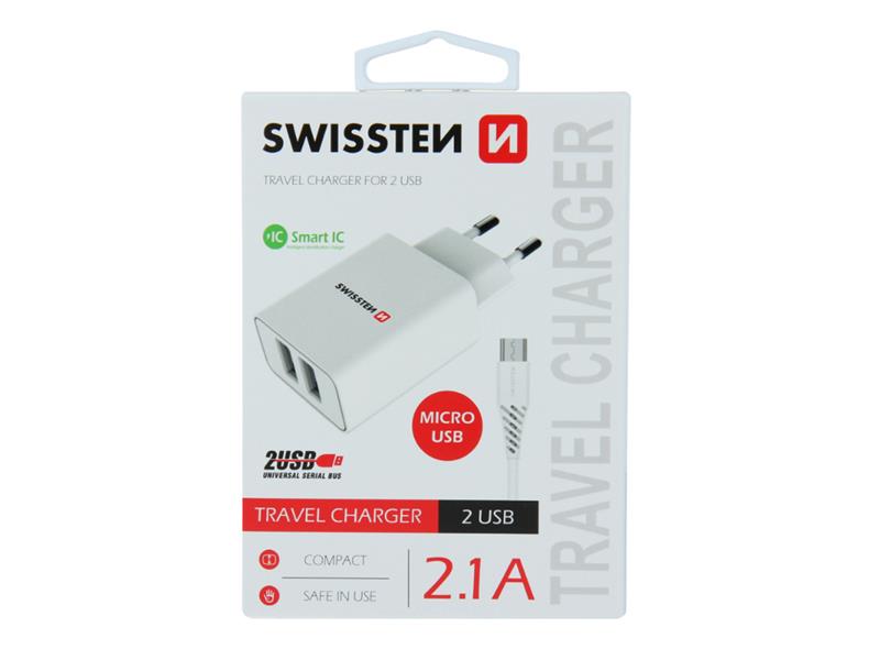 Adaptér USB SWISSTEN SMART IC 22051000