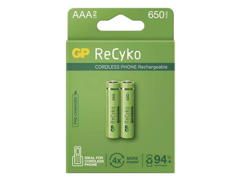 Baterie AAA (R03) nabíjecí 1