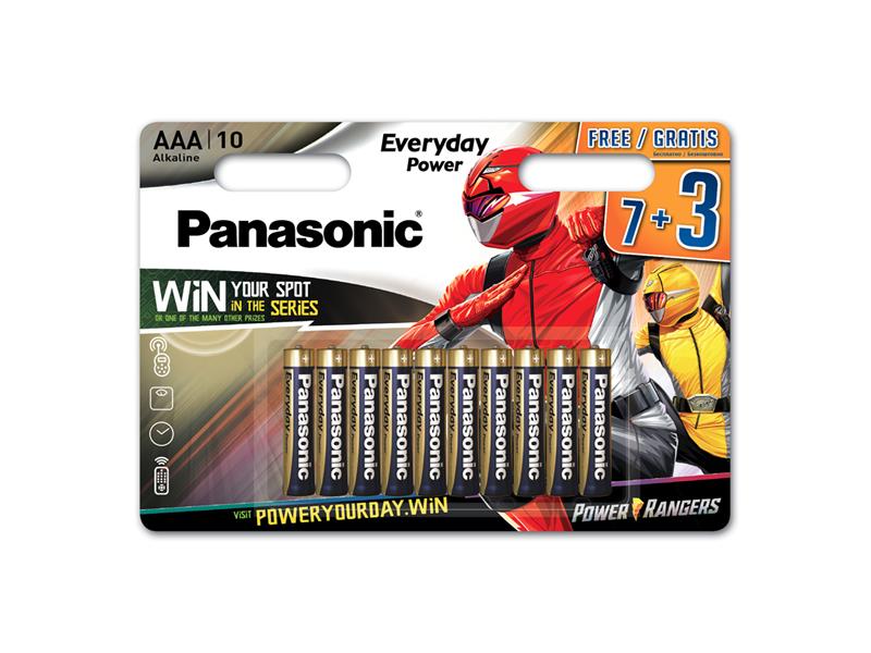 Baterie AAA (R03) alkalická PANASONIC Everyday Power 10BP