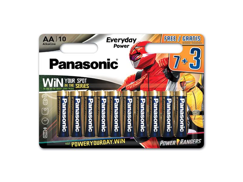 Baterie AA (R6) alkalická PANASONIC Everyday Power LR6 10BP