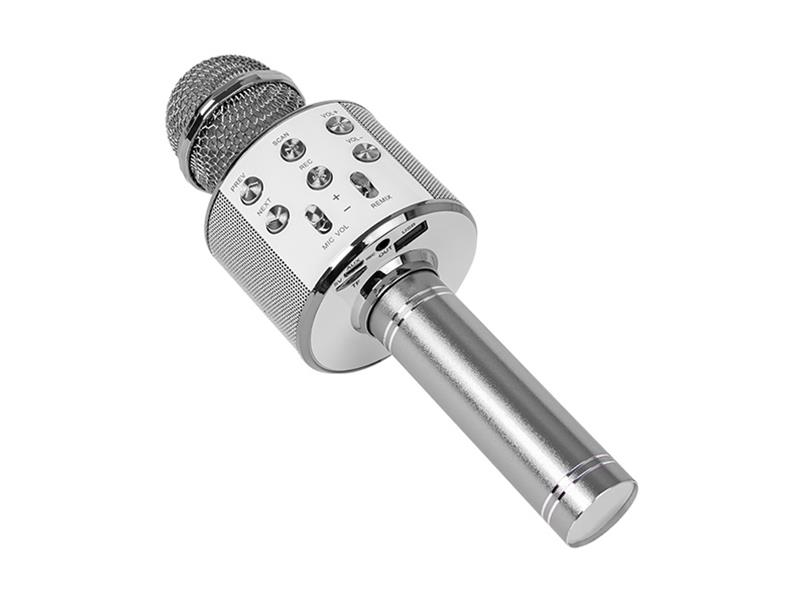 Dětský karaoke mikrofon BLOW PRM402 Silver