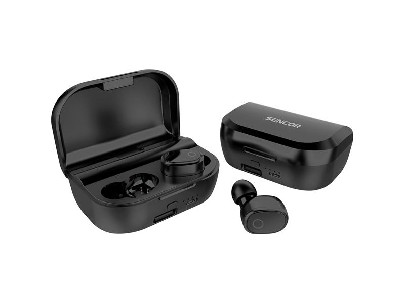 Sluchátka Bluetooth SENCOR SEP 520BT BK TWS