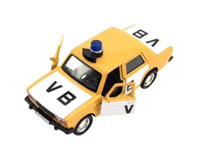 Dětské policejní auto TEDDIES VB 11.5 cm