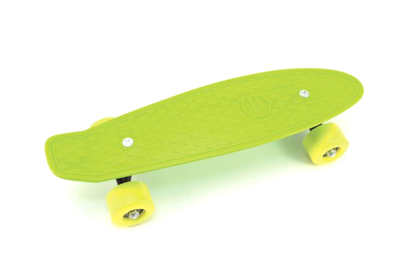 Dětský skateboard TEDDIES GREEN