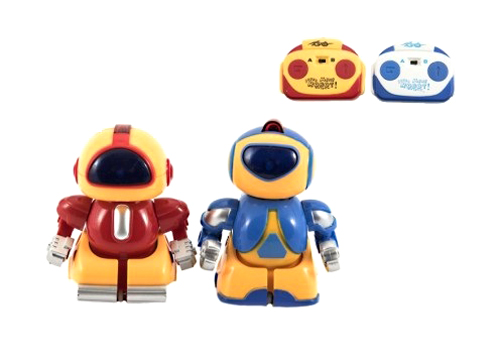 Robot TEDDIES se světlem 8 cm 2ks