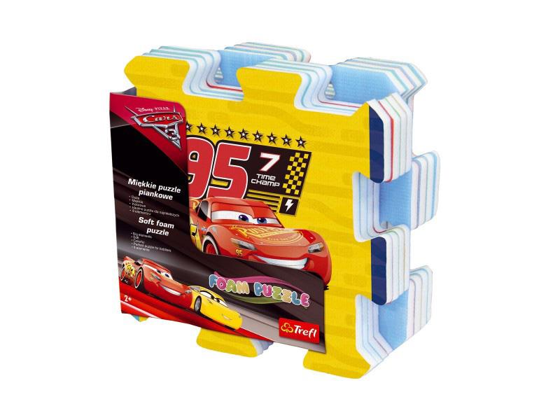 Dětské puzzle TREFL Cars 3 pěnové 8ks