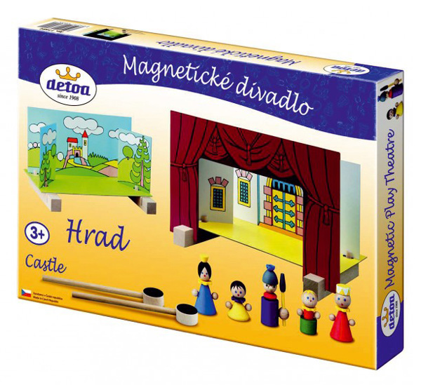 Divadlo DETOA Hrad magnetické dřevěné