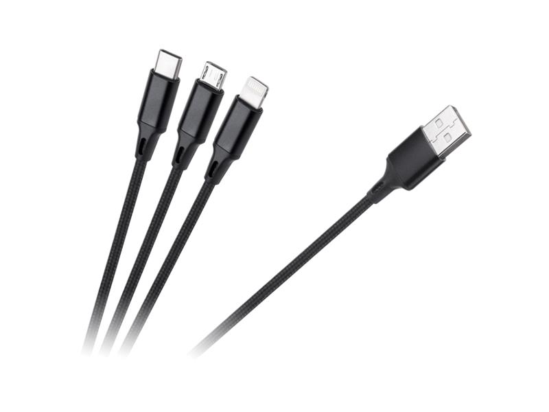 Kabel REBEL USB 3v1