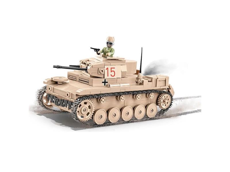 Stavebnice COBI 2527 World War II Lehký tank SD.KFZ. 121 PANZER II AUSF. F