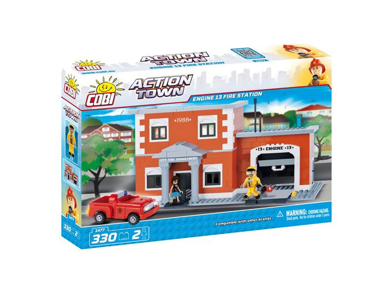 Stavebnice COBI-1477 ACTION TOWN Hasičská zbrojnice 330 k